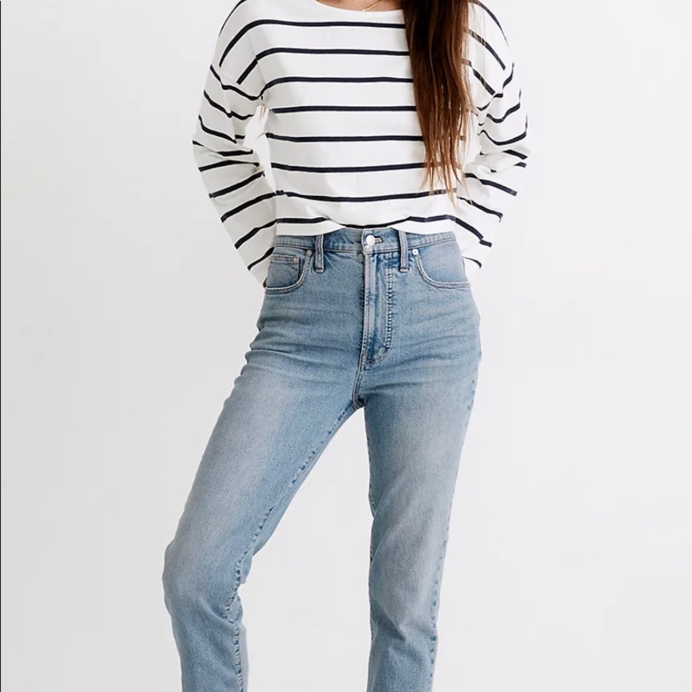 Madewell The tall perfect vintage high rise jean in elliott wash